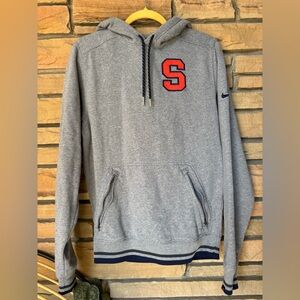 Nike Elite NCAA Syracuse Gray Hoodie Small